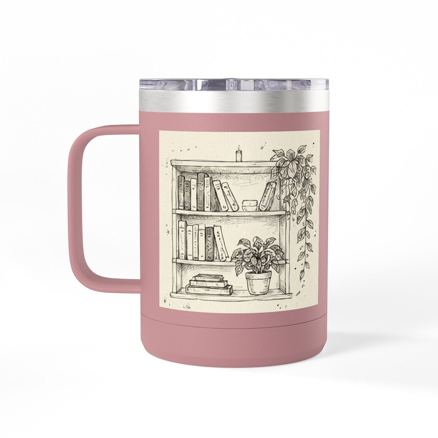 Botanical Sketch 15oz Tumbler Mug - Bookshelf