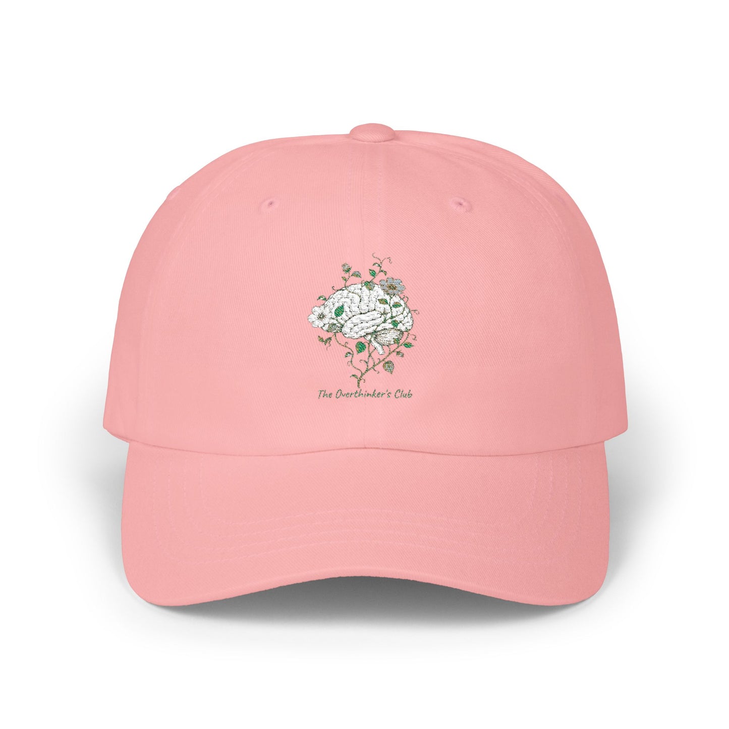 "The Overthinker's Club" Embroidered Baseball Hat