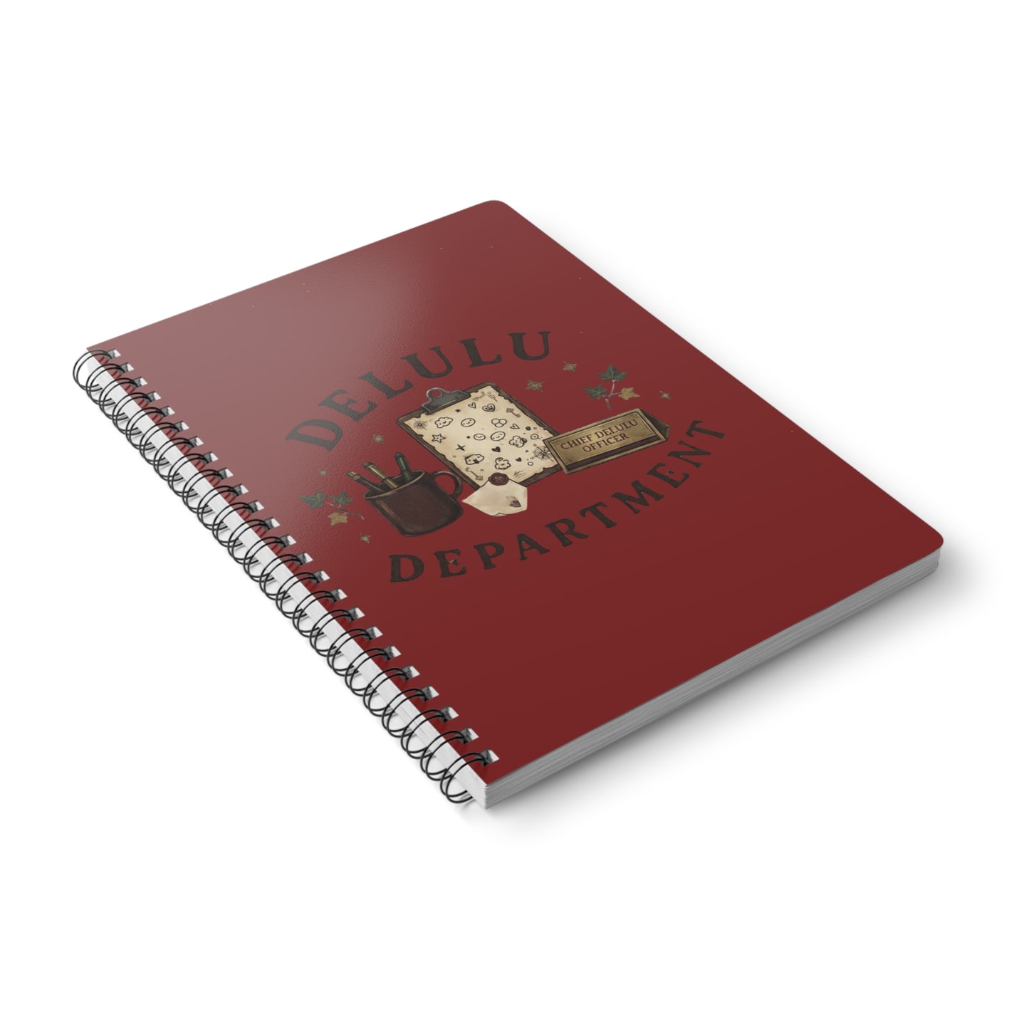 Delulu Department A5 Spiral Notebook