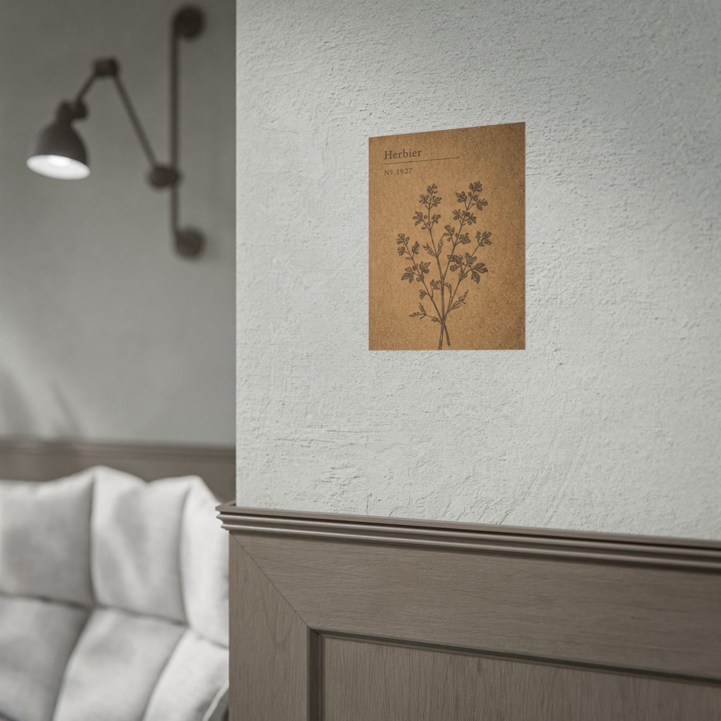 Herbier Botanical Poster