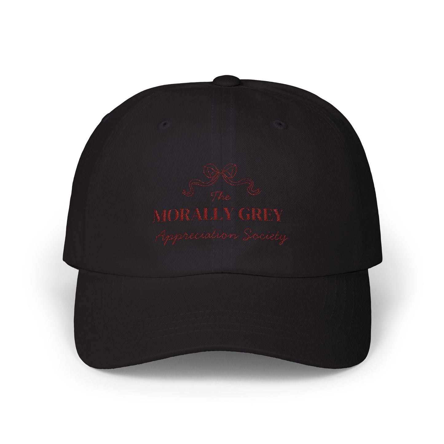"The Morally Grey Appreciation Society" Embroidered Baseball Hat