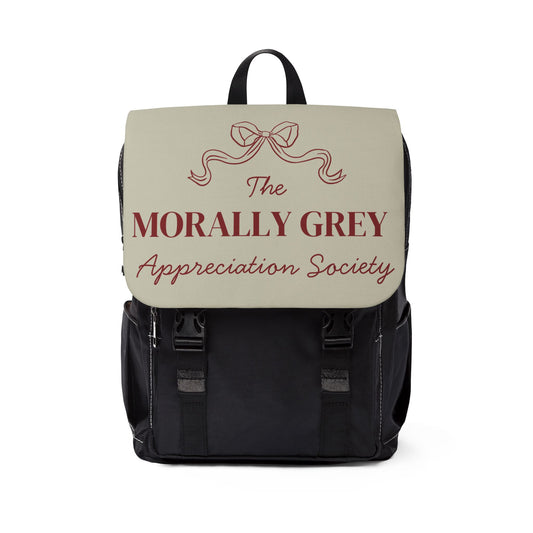 The Morally Grey Appreciation Society  Shoulder Backpack