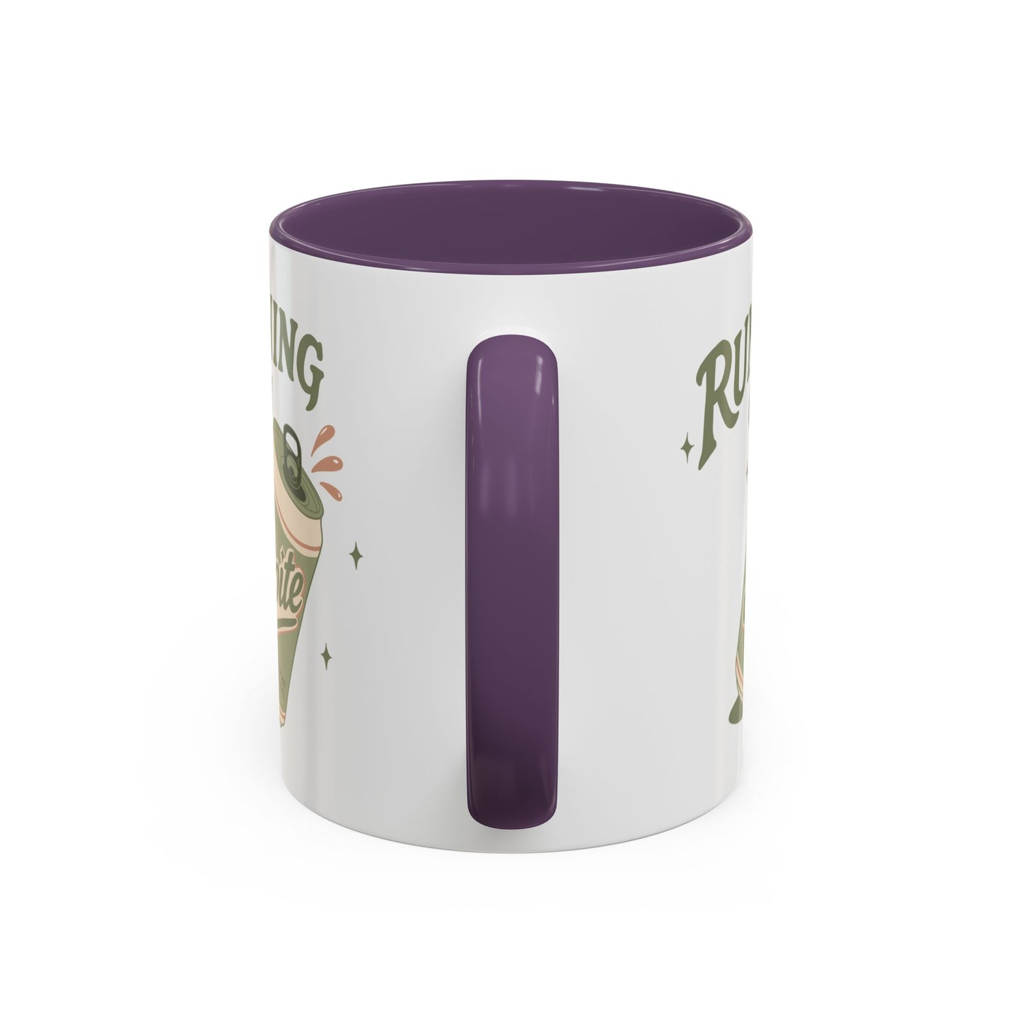'Running on Spite' -  Retro Soda Can Accent Mug (11/15oz)