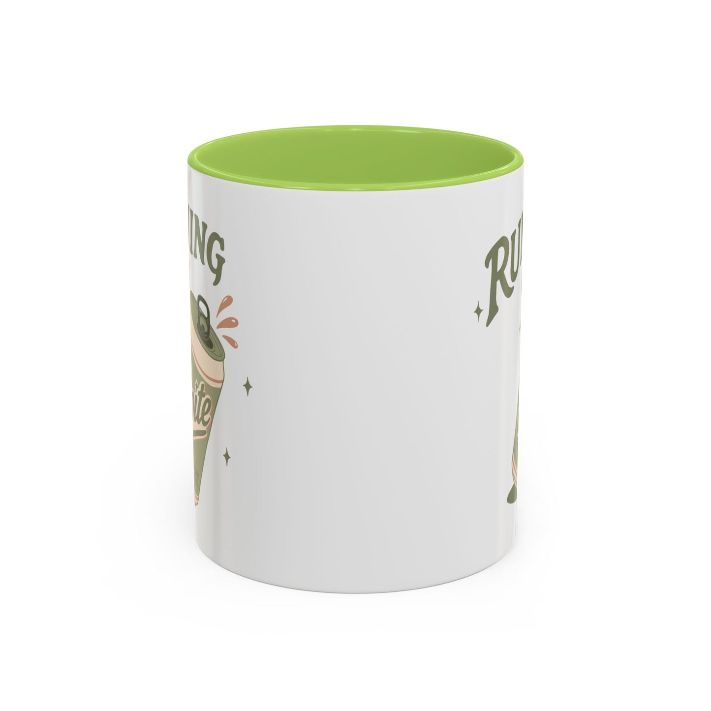 'Running on Spite' -  Retro Soda Can Accent Mug (11/15oz)