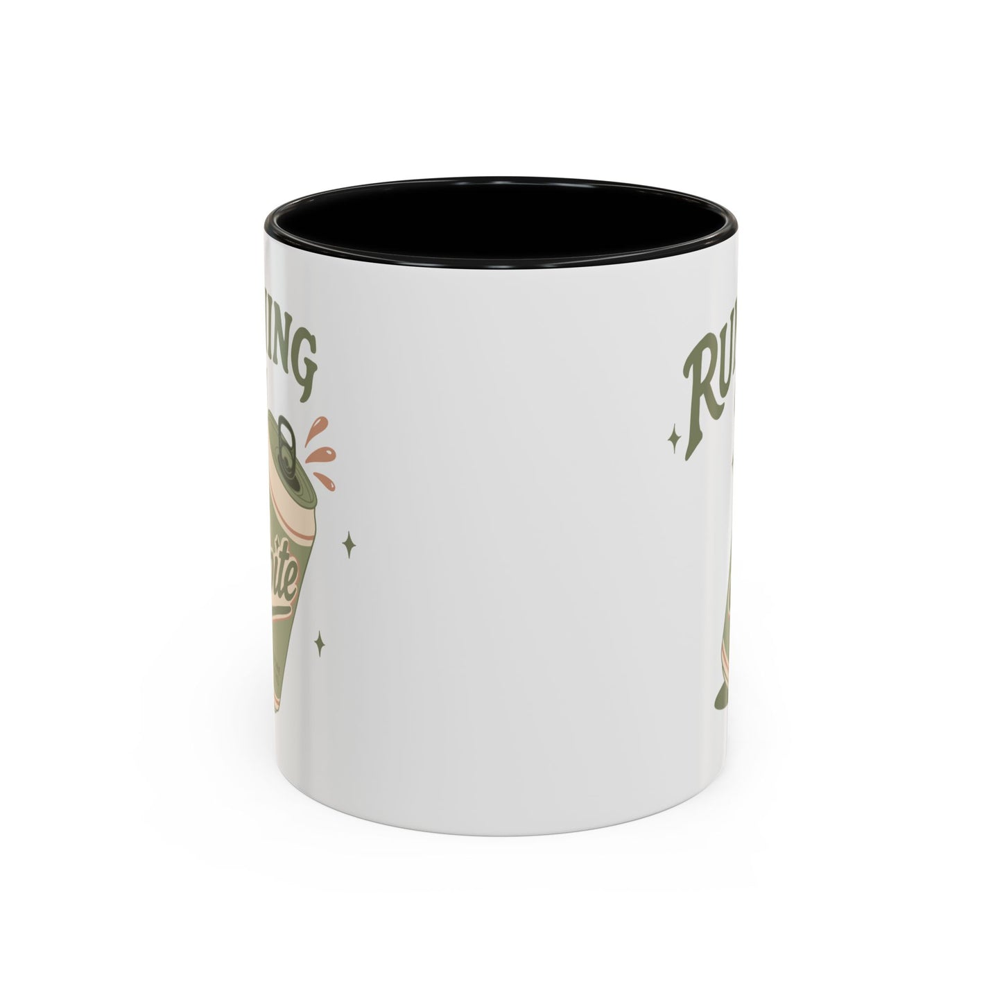 'Running on Spite' -  Retro Soda Can Accent Mug (11/15oz)