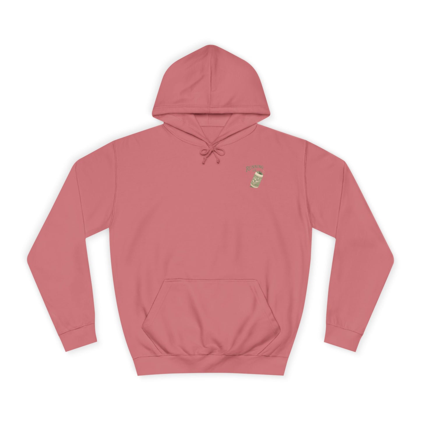'Running on Spite' - Retro Soda Can Graphic College Hoodie