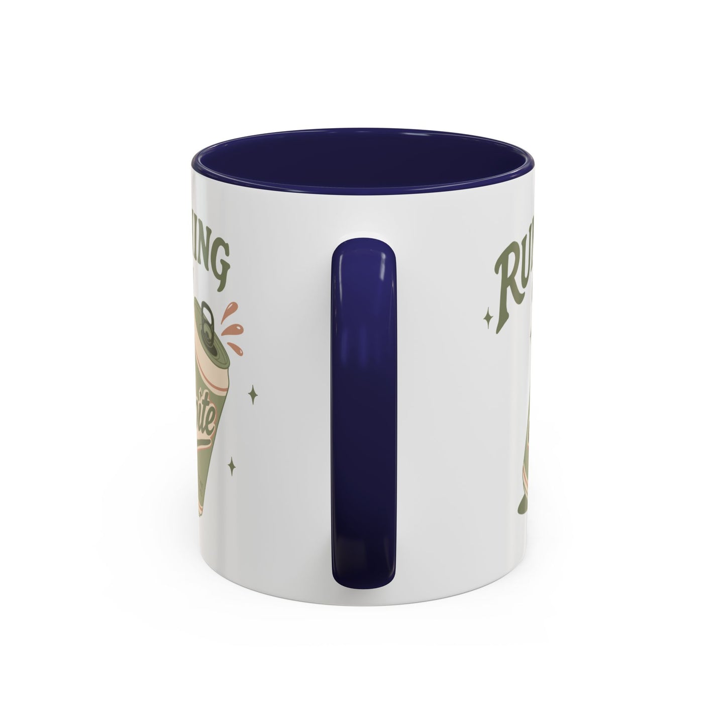 'Running on Spite' -  Retro Soda Can Accent Mug (11/15oz)