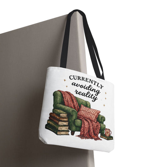 Currently Avoiding Reality Tote Bag