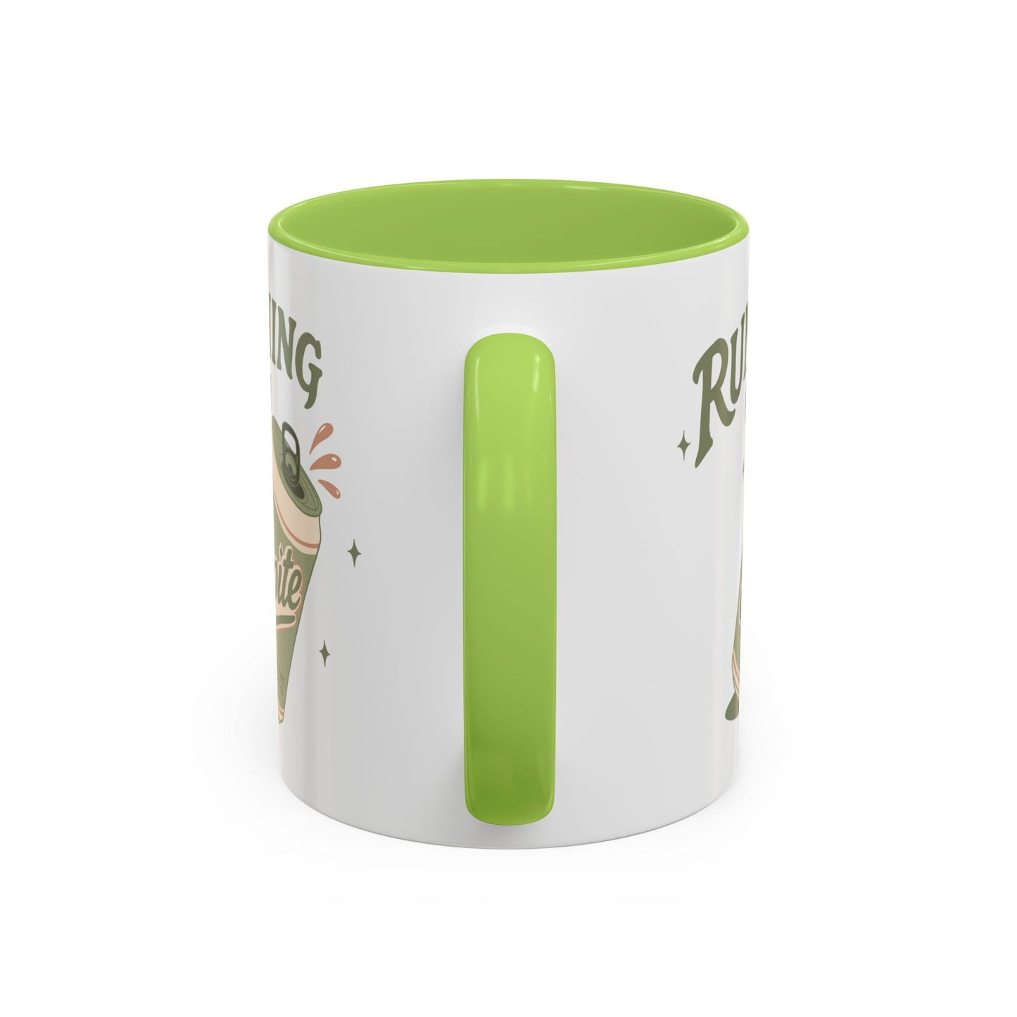 'Running on Spite' -  Retro Soda Can Accent Mug (11/15oz)
