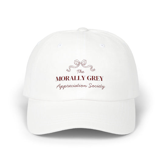 "The Morally Grey Appreciation Society" Embroidered Baseball Hat