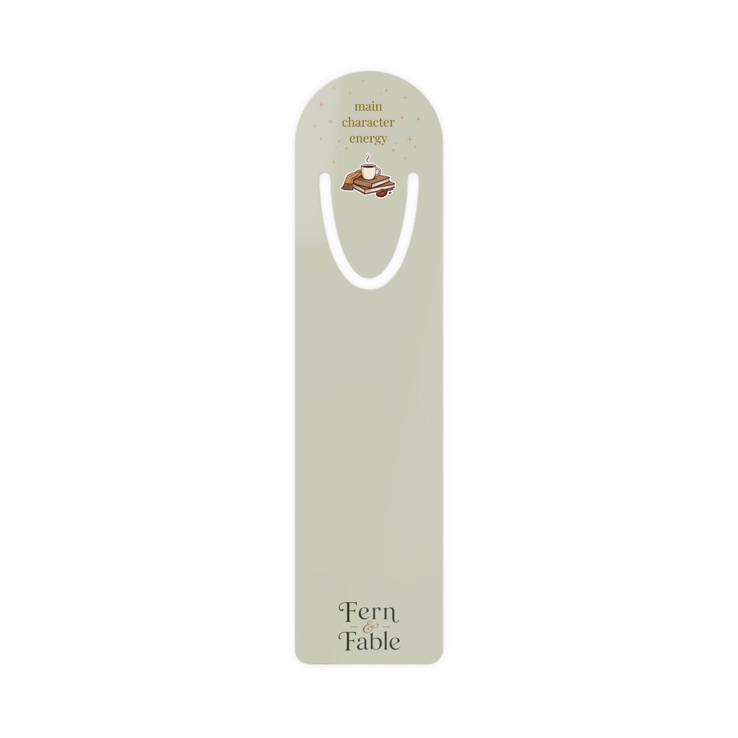 The Cosy Reader's Collection - Main Character Energy Metal Bookmark