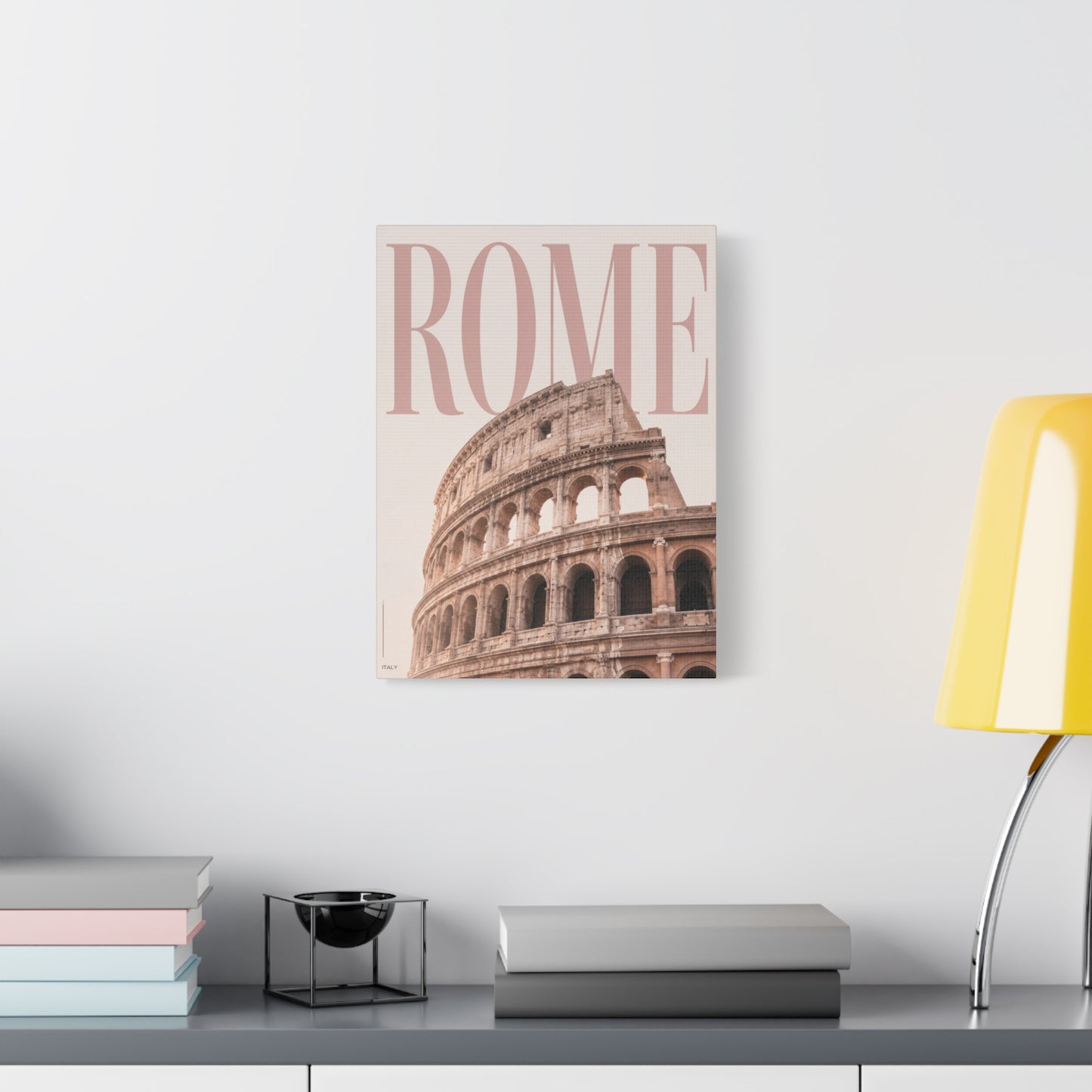 Rome Colosseum Matte Canvas Print