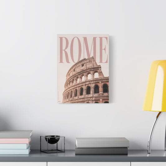 Rome Colosseum Matte Canvas Print