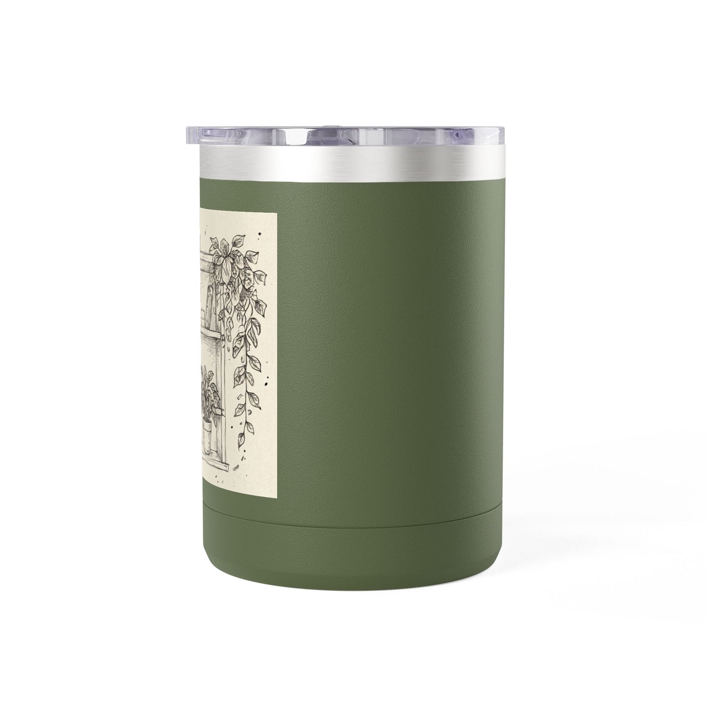 Botanical Sketch 15oz Tumbler Mug - Bookshelf