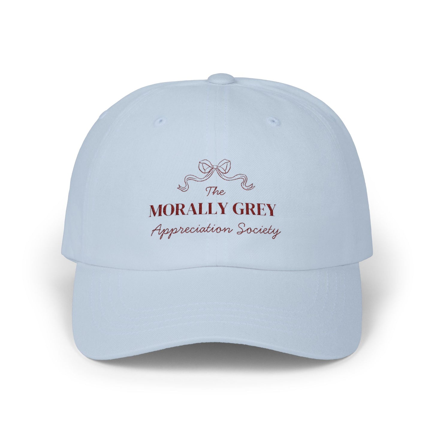"The Morally Grey Appreciation Society" Embroidered Baseball Hat
