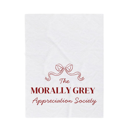 "The Morally Grey Appreciation Society" Soft Throw