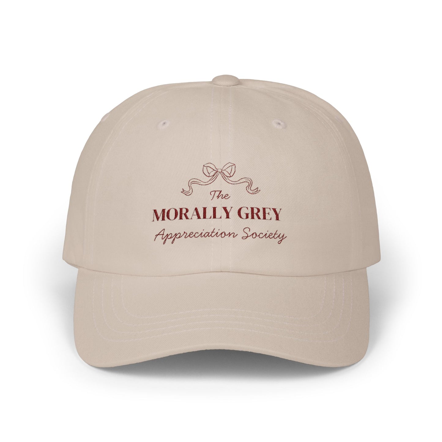 "The Morally Grey Appreciation Society" Embroidered Baseball Hat
