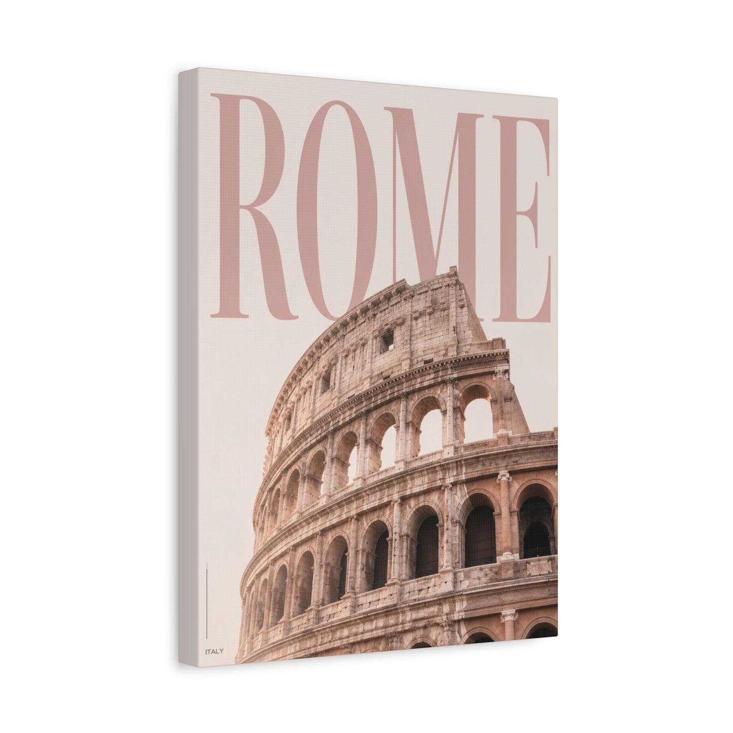 Rome Colosseum Matte Canvas Print
