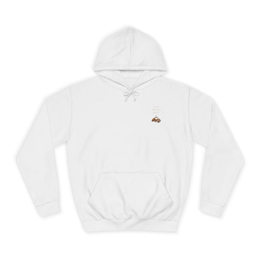 Cosy Campus Hoodie  'Main Character Energy'  Book Lover College Sweatshirt