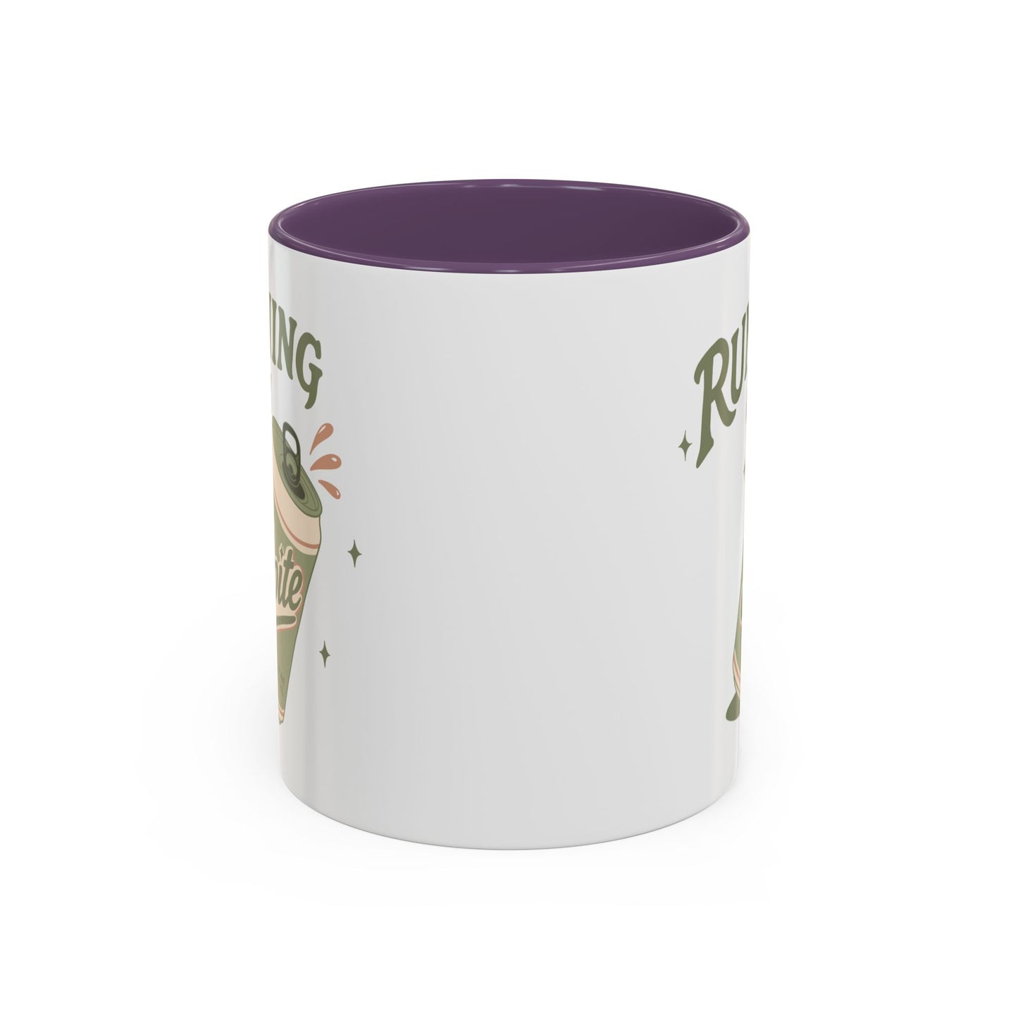 'Running on Spite' -  Retro Soda Can Accent Mug (11/15oz)