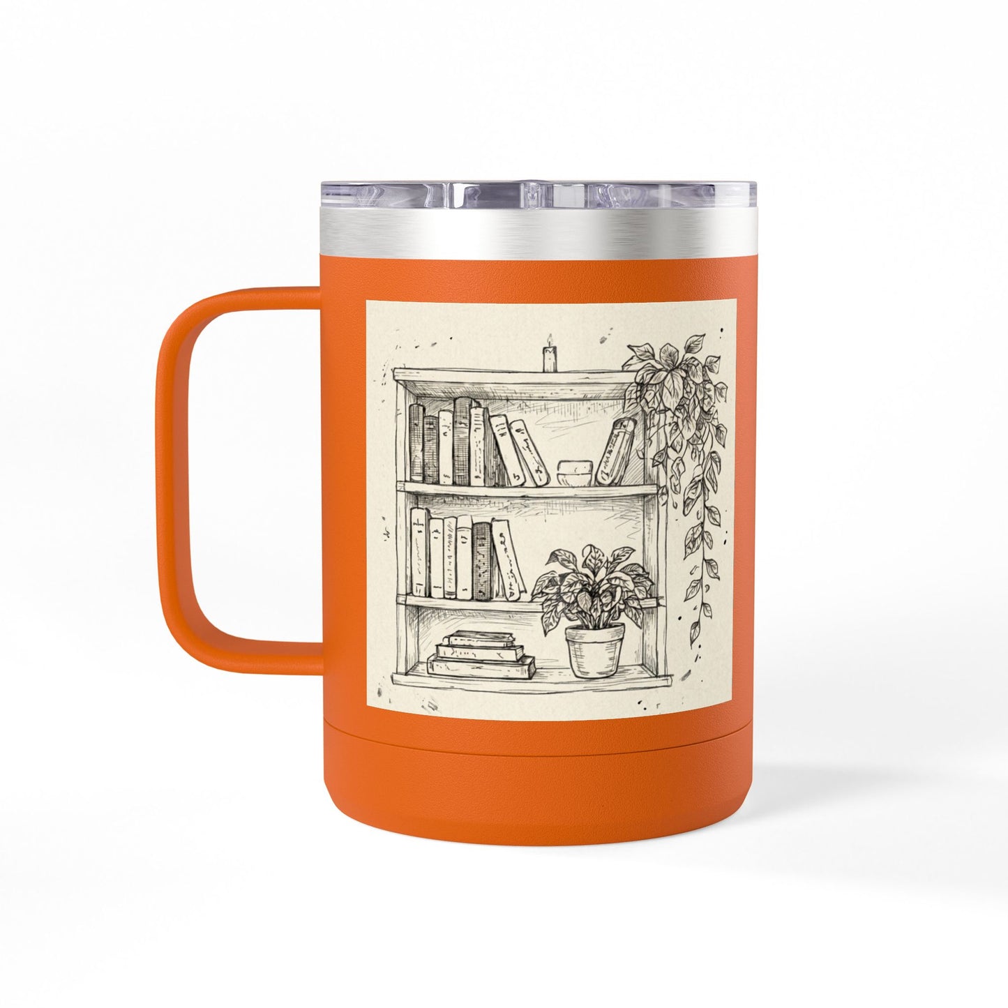 Botanical Sketch 15oz Tumbler Mug - Bookshelf