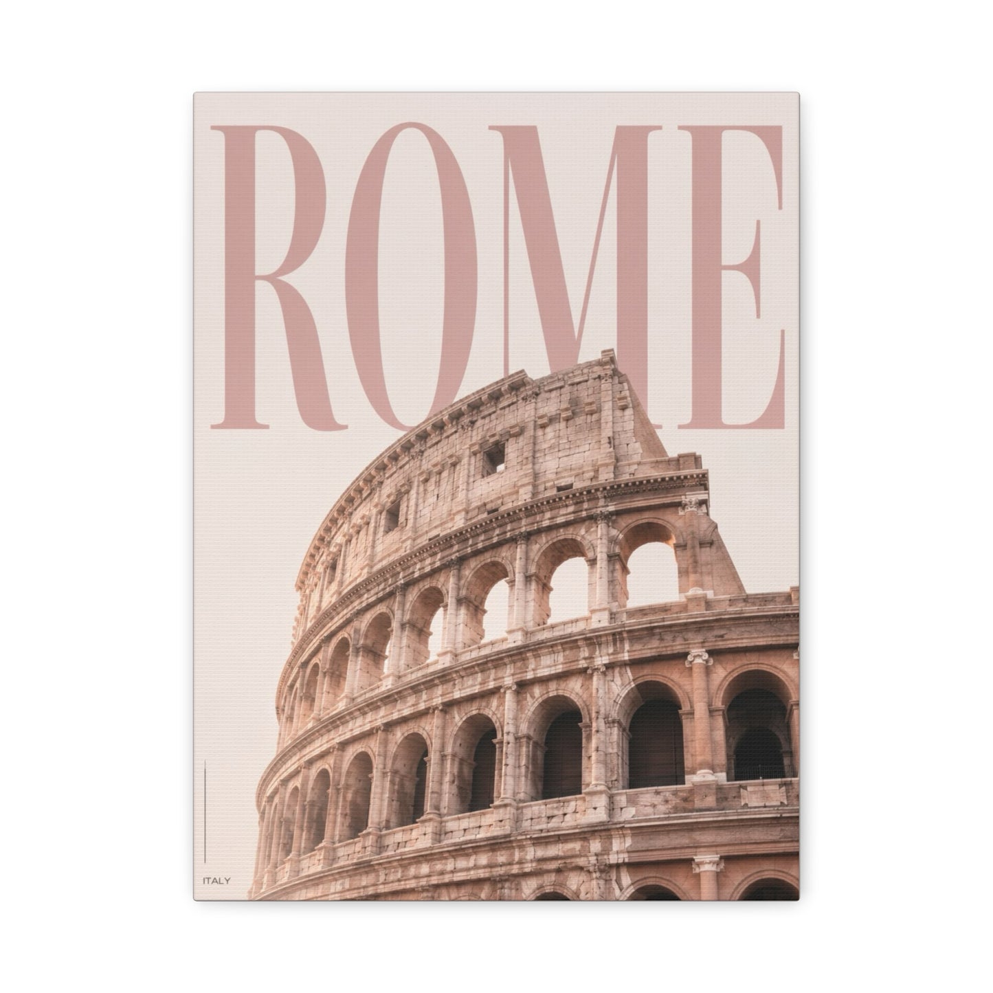 Rome Colosseum Matte Canvas Print