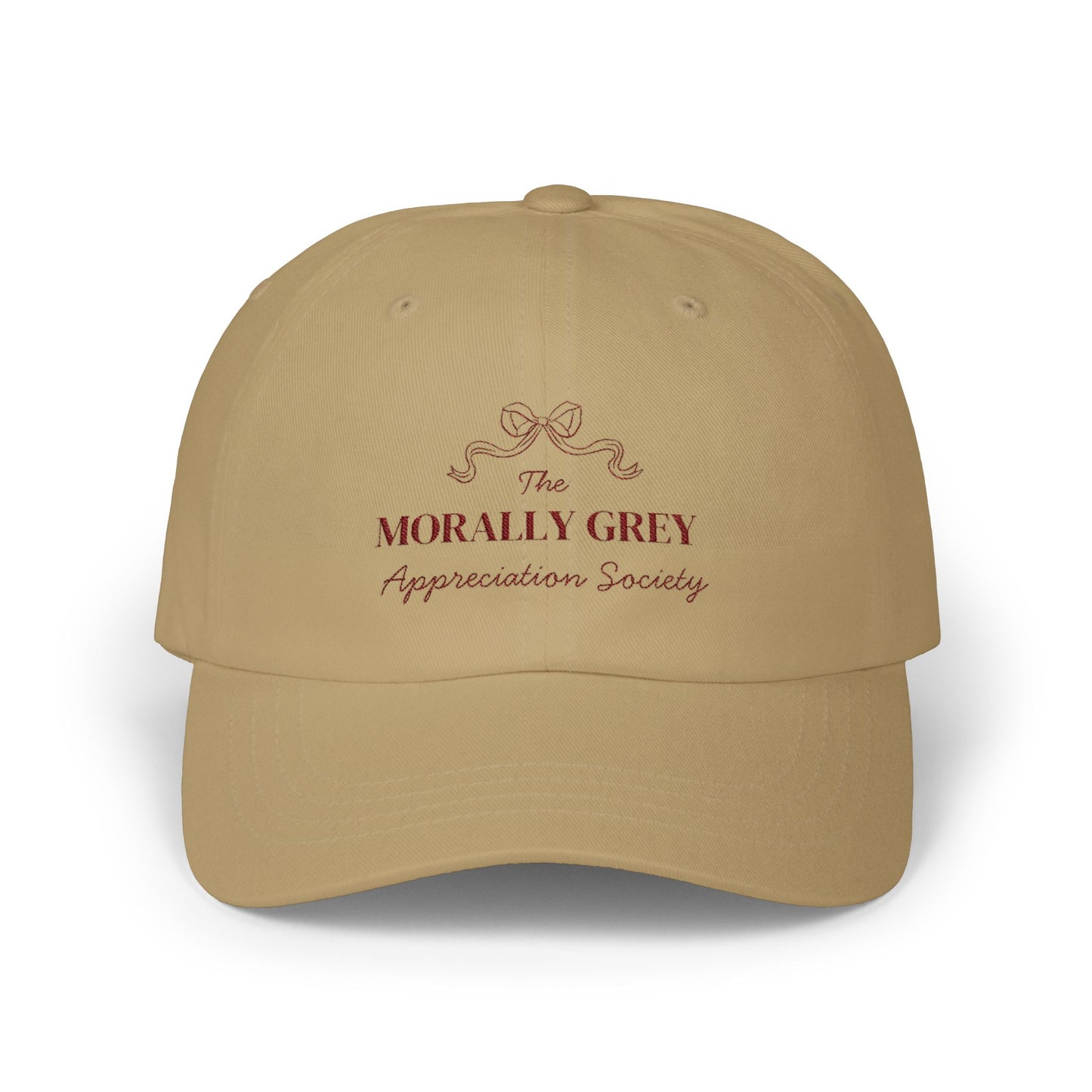"The Morally Grey Appreciation Society" Embroidered Baseball Hat