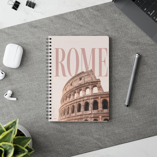 Rome Colosseum A5 Spiral Notebook