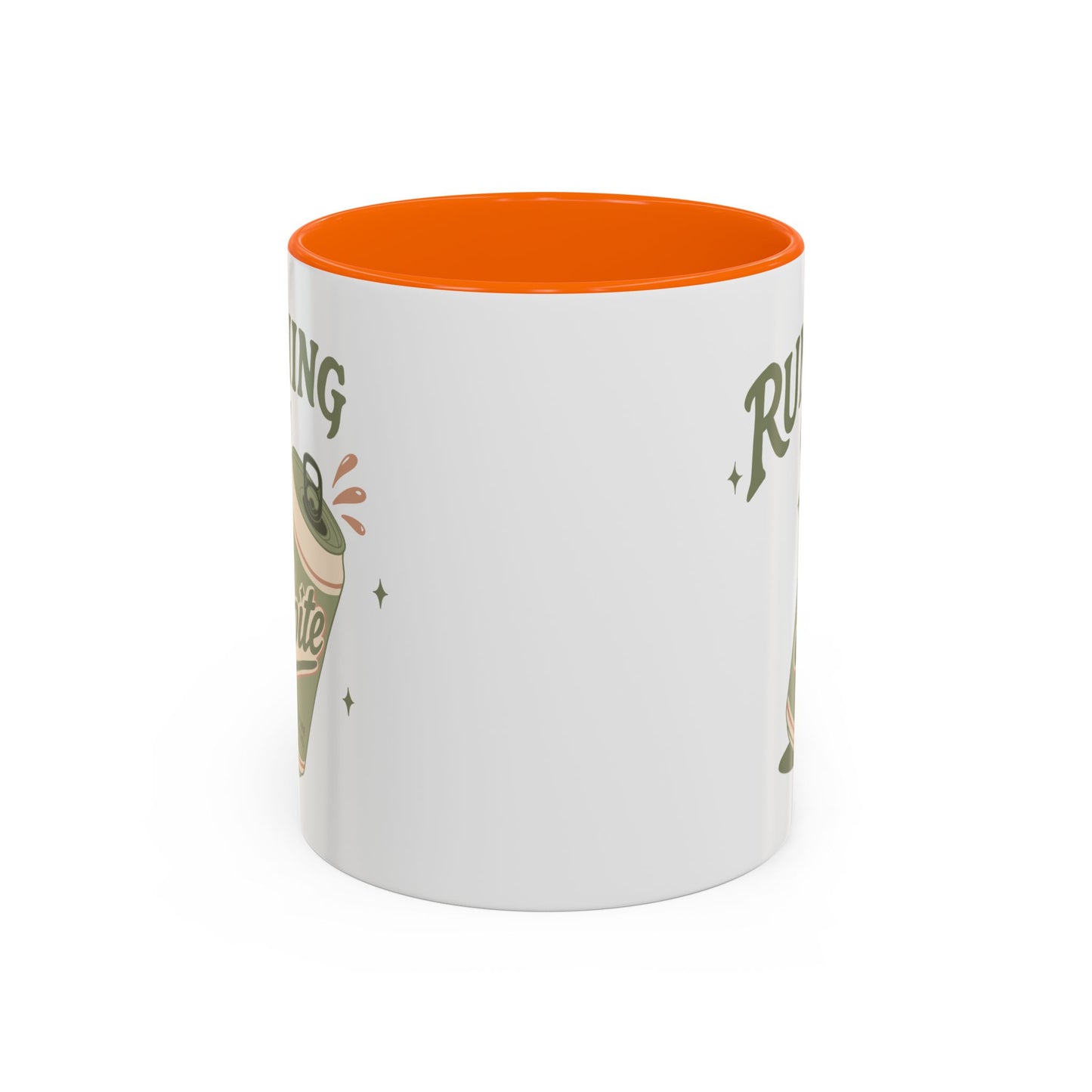 'Running on Spite' -  Retro Soda Can Accent Mug (11/15oz)