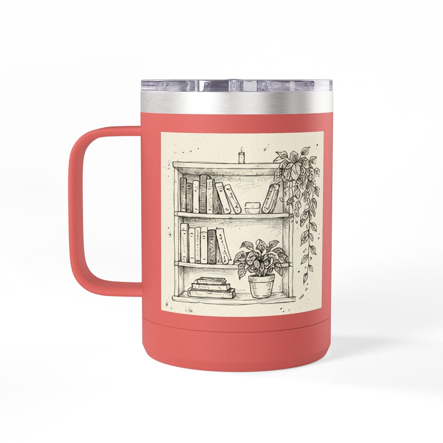 Botanical Sketch 15oz Tumbler Mug - Bookshelf