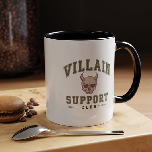 Villain Support Club Accent Coffee Mug 11/15oz