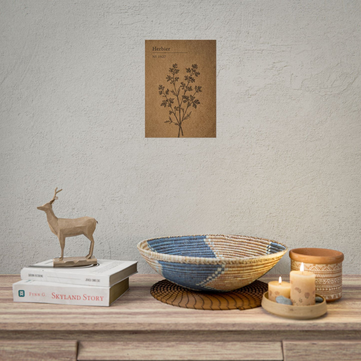 Herbier Botanical Poster