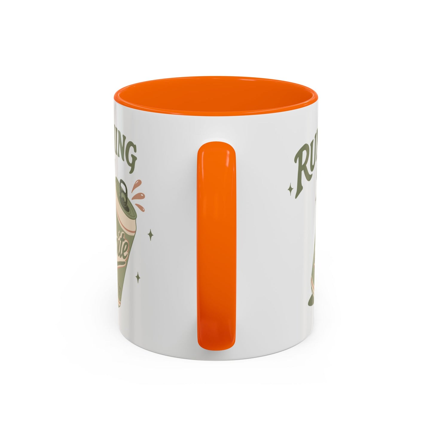 'Running on Spite' -  Retro Soda Can Accent Mug (11/15oz)