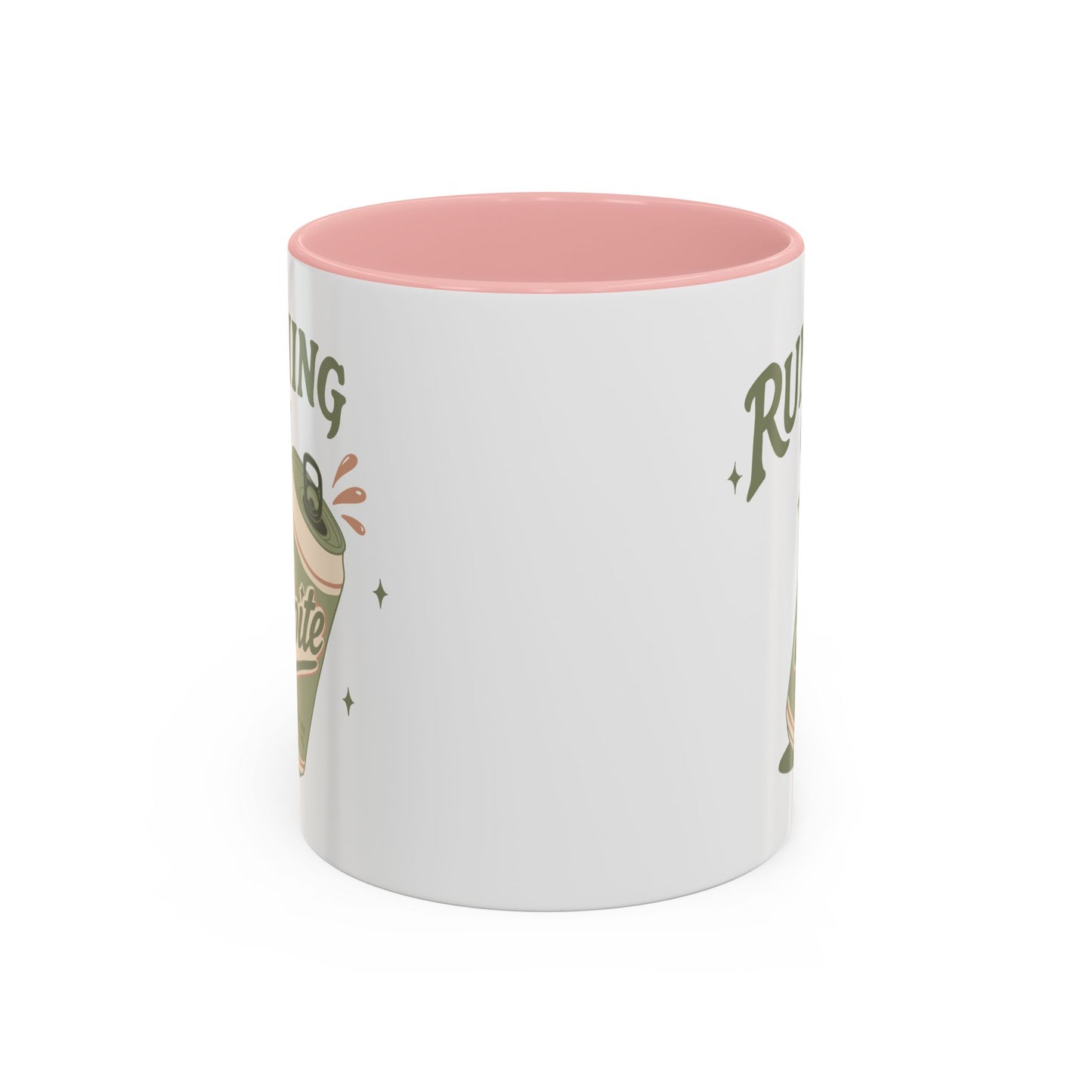 'Running on Spite' -  Retro Soda Can Accent Mug (11/15oz)