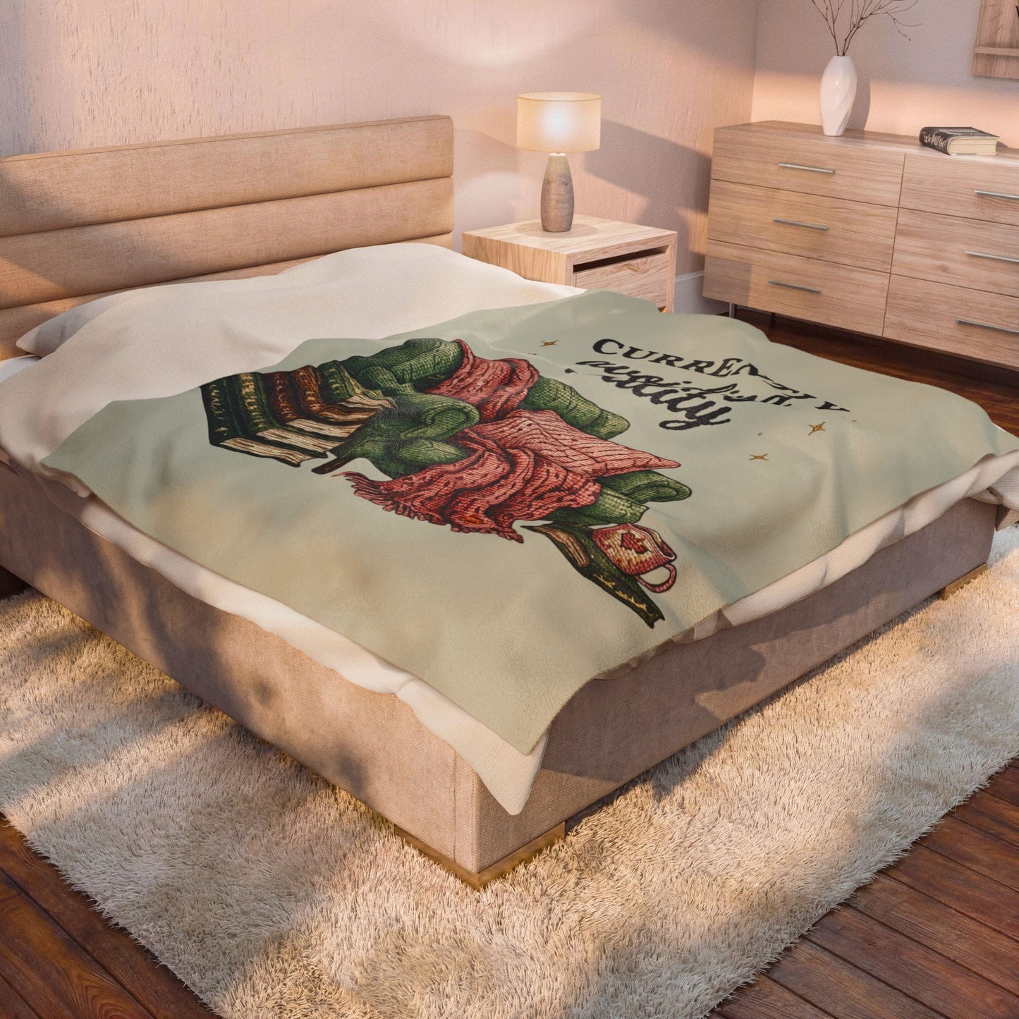 "Currently Avoiding Reality" Cosy Reading Throw
