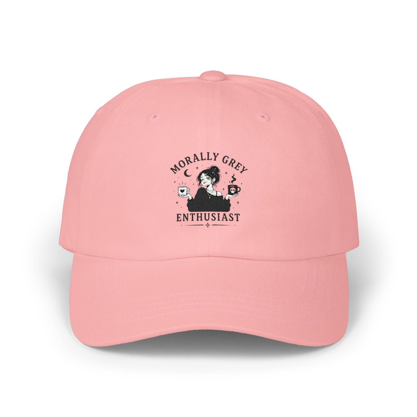 Dad Cap "Morally Grey Enthusiast" Vintage Embroidered Hat