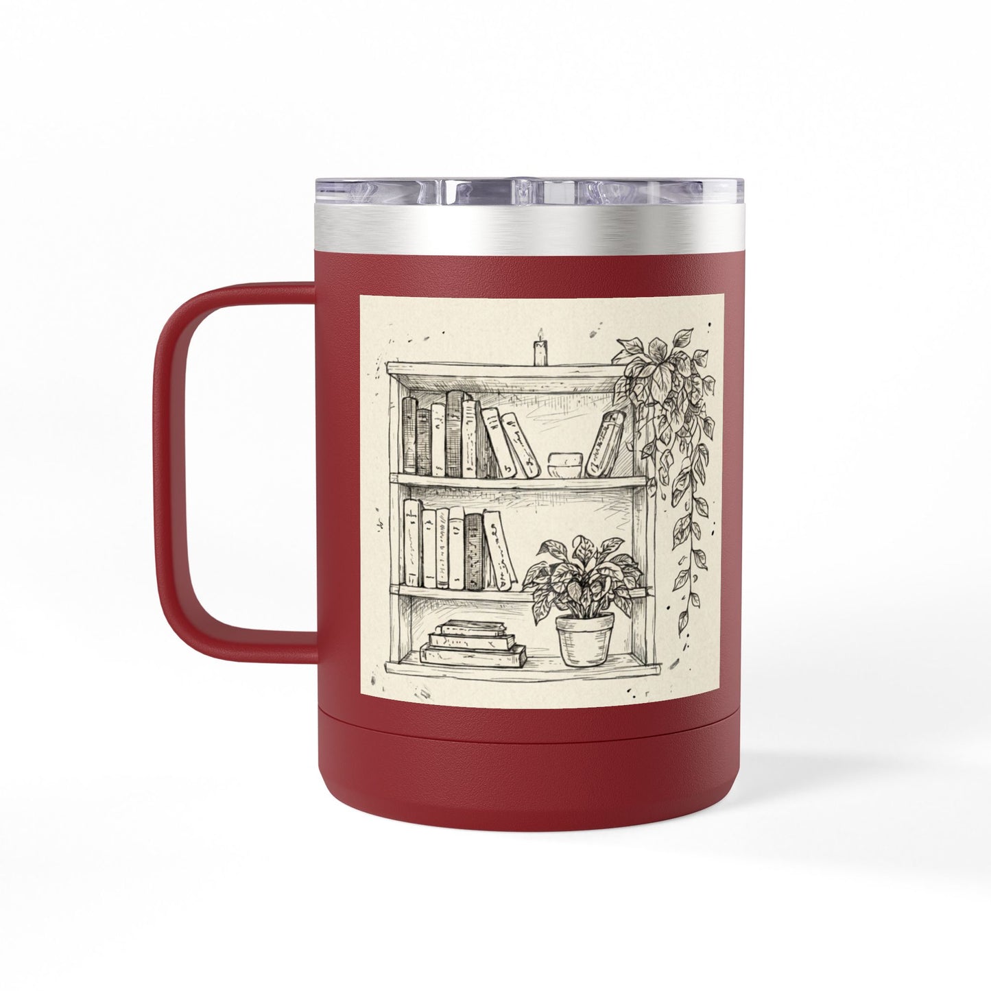Botanical Sketch 15oz Tumbler Mug - Bookshelf