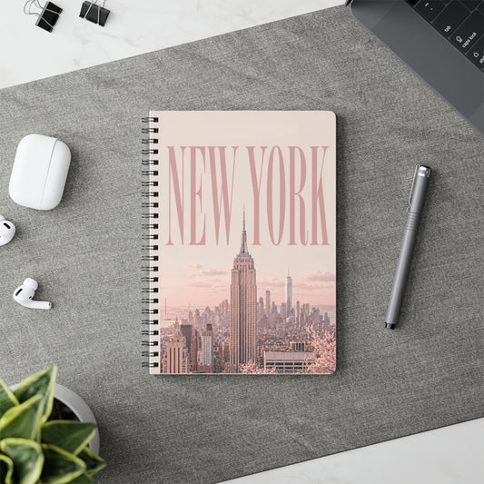 New York A5 Spiral Notebook