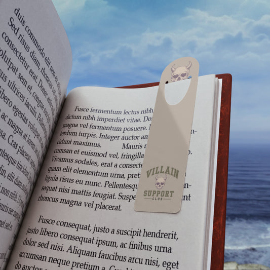 Villain Support Club Bookmark