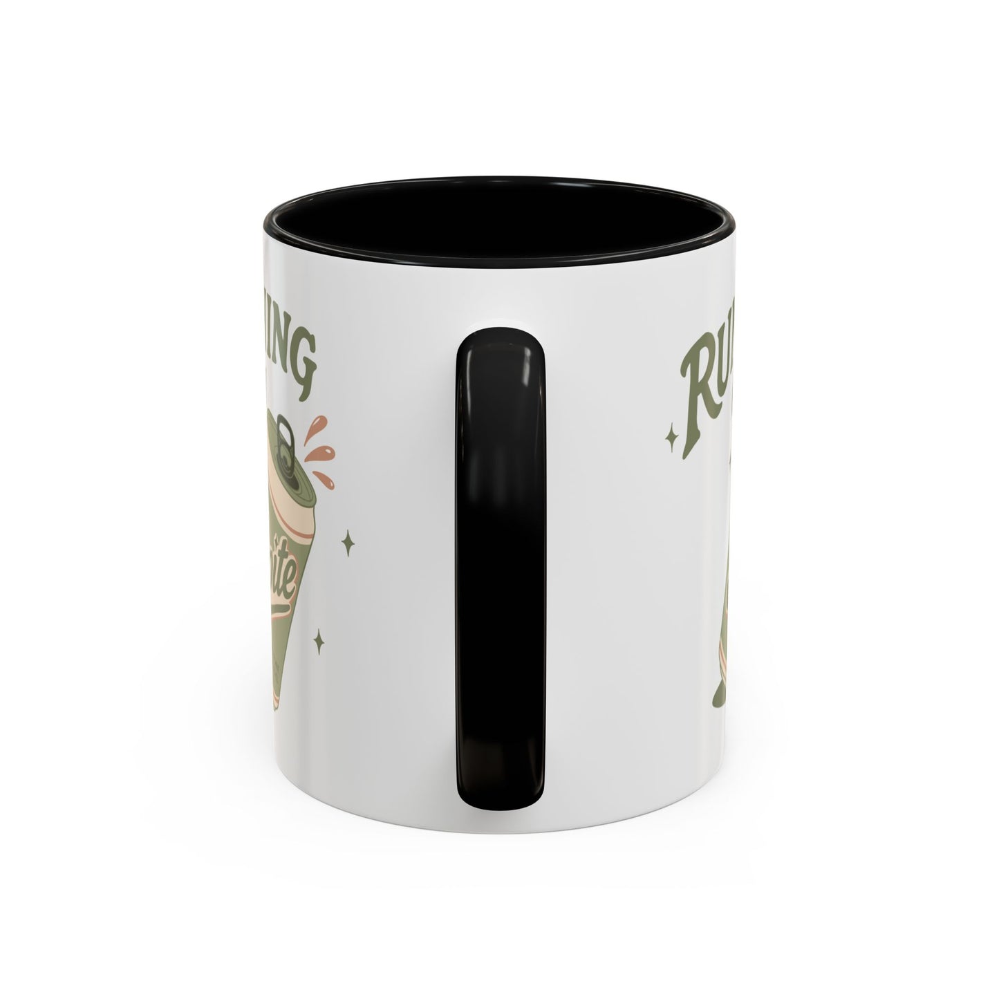 'Running on Spite' -  Retro Soda Can Accent Mug (11/15oz)